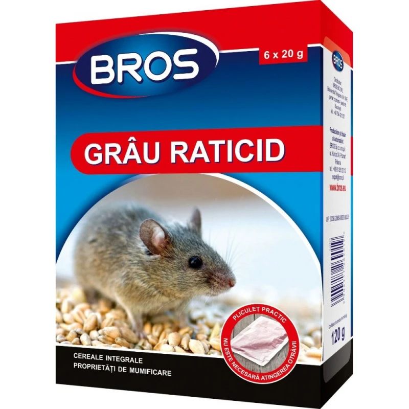 Grau Bros Raticid 120g
