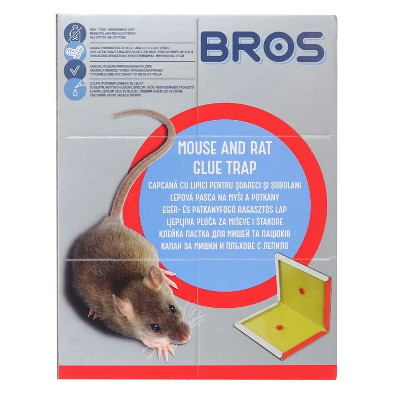 Capcana Adeziva Soareci Si Sobolani Bros Peanut Aroma