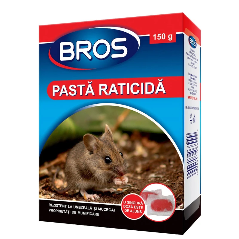 Pasta Raticida Bros 150g