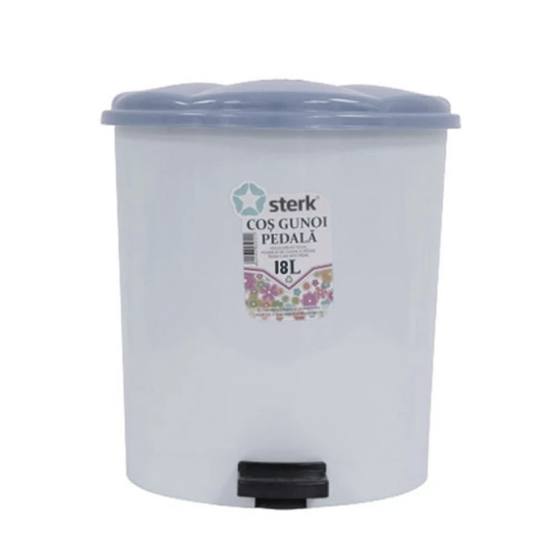 Cos de gunoi cu pedala Sterk 18L