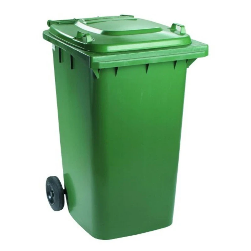 Pubela de exterior verde Clino 240L