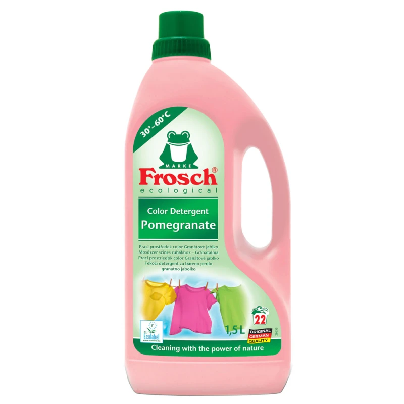 Detergent Lichid de Rufe colorate Ecologic Frosch Rodie 20 de spalari 1500ml