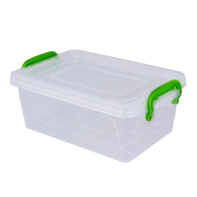 Cutie plastic alimente Sterk cu capac si manere 1L