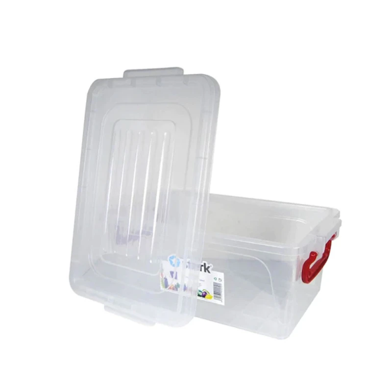 Cutie plastic alimente Sterk cu capac si manere 5L