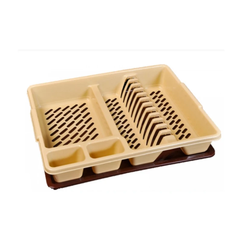 Scurgator din plastic cu tava pentru vase Sterk