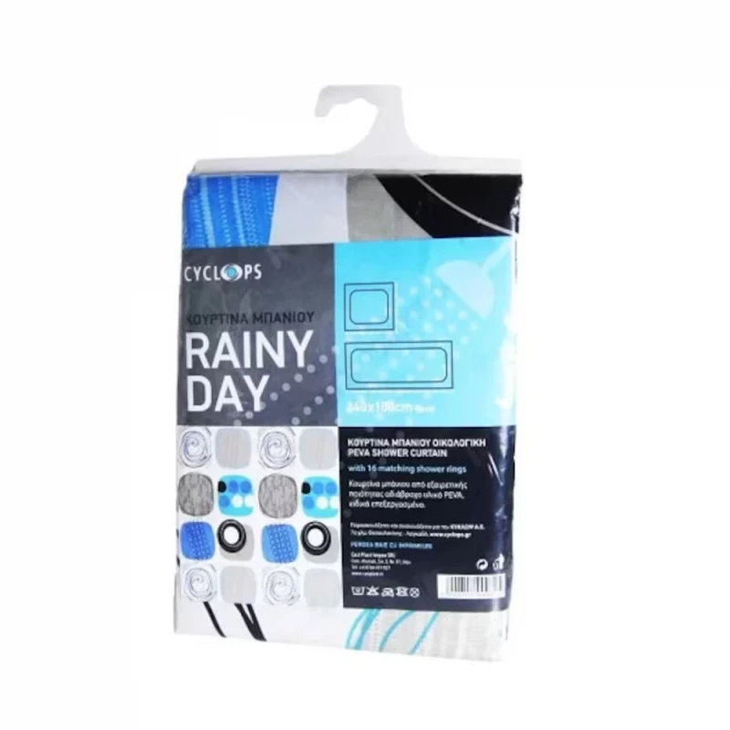 Perdea din plastic pentru baie/dus Cyclops 180x240cm